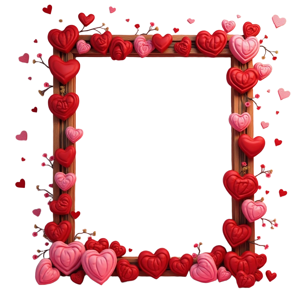 Valentine's Day Heart Frame